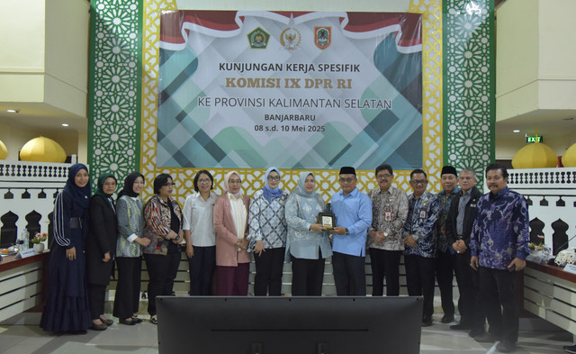 Cek Pelayanan Kesehatan Haji, Komisi IX Kunjungi Embarkasi Banjarbaru. Foto: Dok. Istimewa