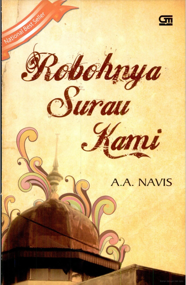 Buku Kumpulan Cerpen Robohnya Surau Kami. (Sumber: Dokumentasi Pribadi)