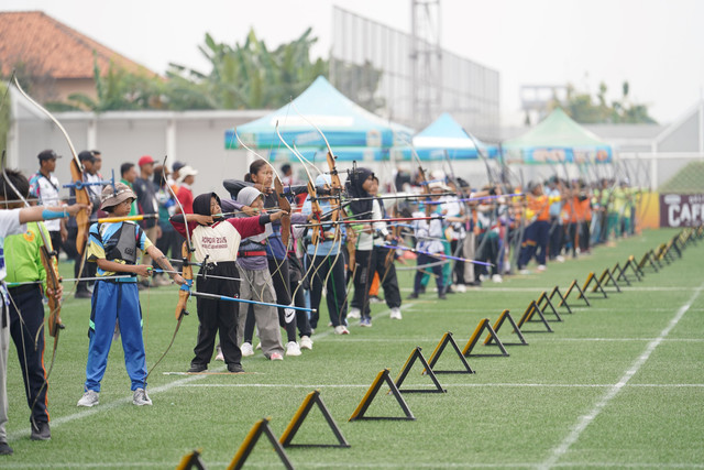 MilkLife Archery Challenge 2025 Seri 1 yang bergulir pada 9 Mei hingga 11 Mei di Supersoccer Arena, Kudus, Jawa Tengah. Foto: Djarum Foundation