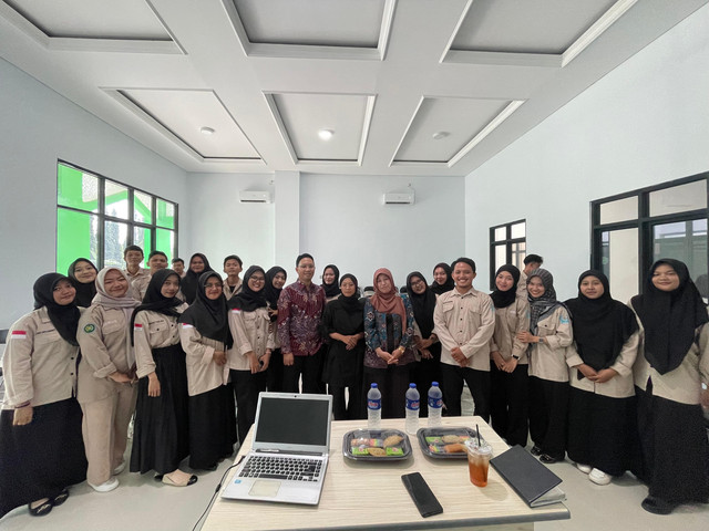 Mahasiswa UML yang mengikuti kelas Jurnalistik. | Foto: Puput Octaviani/Lampung Geh