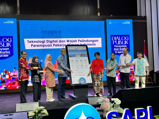 Peluncuran SARI di Auditoriun RRI, Jakarat Pusat, Senin (21/4/2025). Foto: Judith Aura/kumparan