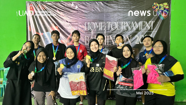 Home Tournament UKM Badminton Universitas Ahmad Dahlan (UAD) (Foto UKM Badminton UAD)