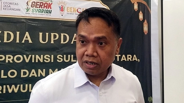 Robert Sianipar, Kepala Otoritas Jasa Keuangan (OJK) wilayah Sulawesi Utara Gorontalo dan Maluku Utara (Sulutgomalut).