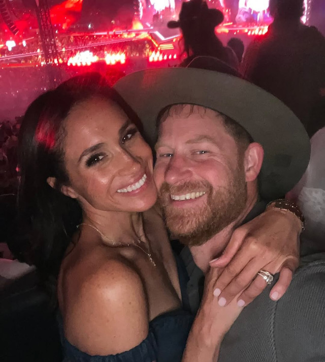 Meghan Markle Berbagi Momen Kencan dengan Pangeran Harry di Konser Beyonce. Foto: Instagram @meghan