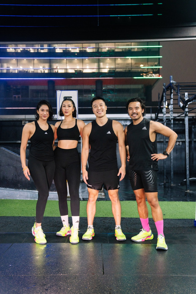 adidas memperkenalkan RAPIDMOVE ADV 2, sepatu khusus untuk olahraga HIIT. Foto: adidas Indonesia