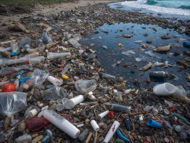 Ilustrasi sampah plastik. (Foto: Pixabay)
