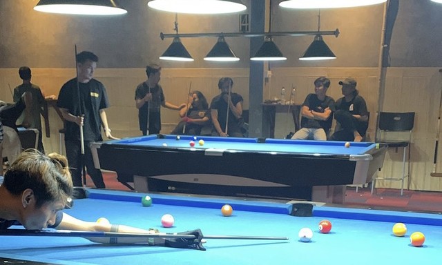 Kondisi billiard di Pinewood Jatinangor (Wilon Tri Akbar)