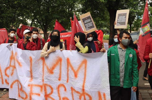 Dokpri. Aksi solidaritas untuk Wadas PC IMM Jaktim
