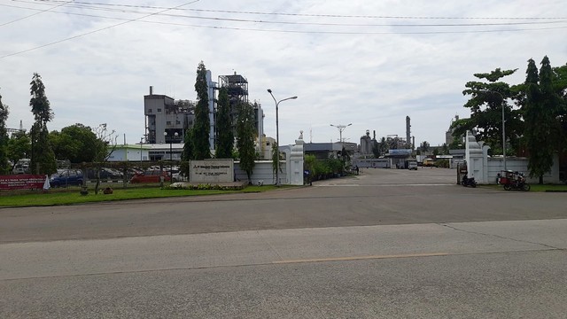Pabrik kimia di Cilegon yang meledak. Foto: Dok. Istimewa