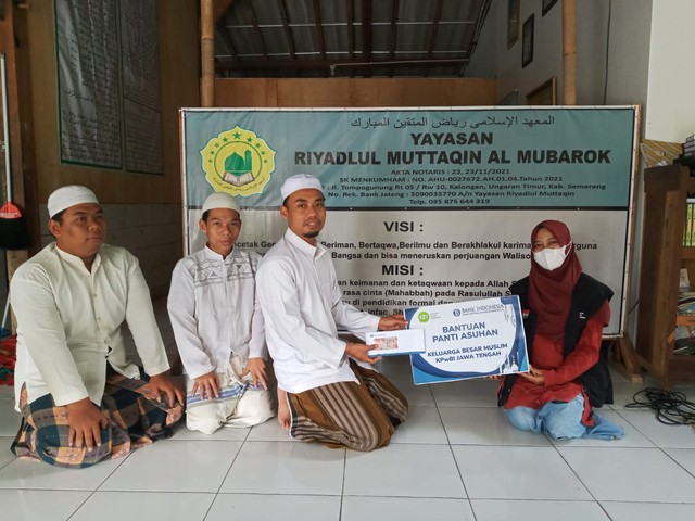 Bantuan untuk Panti Asuhan dari KPwBI Jawa Tengah