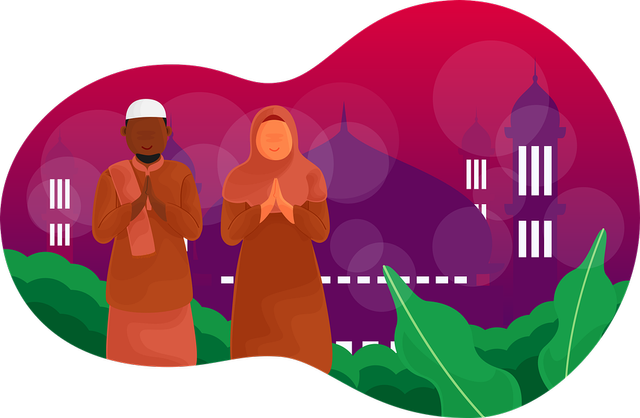 Ilustrasi Kartu Ucapan Idul Fitri. (Foto: ermindalita by https://pixabay.com/id/)