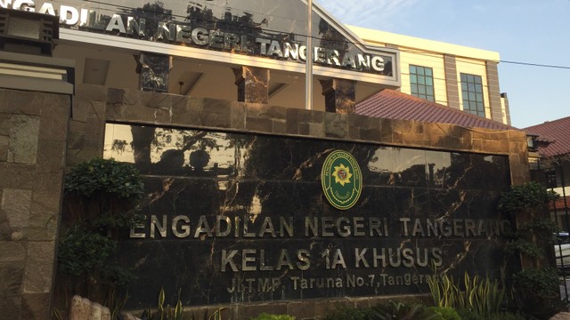Pengadilan Negeri Tangerang. Foto: Agaton Kenshanahan/kumparan