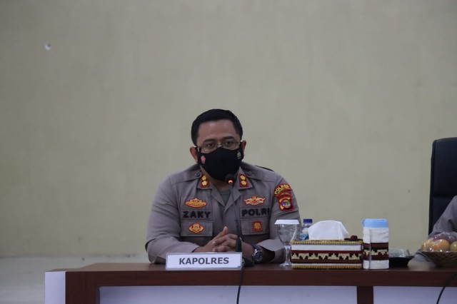 Kapolres Lampung Timur AKBP Zaky Alkazar Nasution. | Foto: Ist