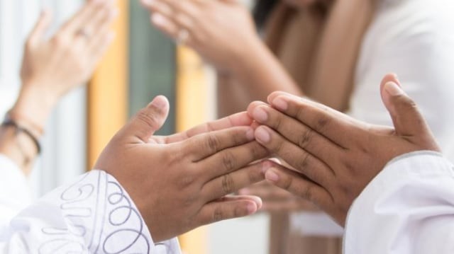 Maaf-maafan jelang Ramadan. Foto: Shutterstock