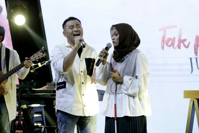 Judika dan Nurlela rilis lagu duet berjudul Tak Pernah Tinggalkan. Foto: Judika