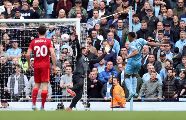 Hasil Liga Inggris Ketat And Saling Serang Man City Vs Liverpool