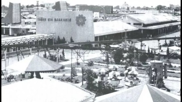 Taman Ria Senayan tahun 1970-an. Foto: Dok. Encyclopedia Jakarta