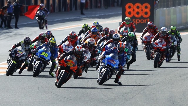 MotoGP Eropa. Foto: Juan Medina/Reuters, sumber: kumparan.com