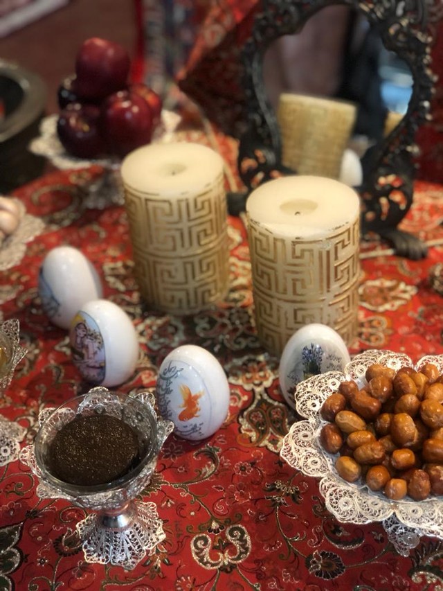 Perayaan Tahun Baru Iran, Nowruz, di Perpustakaan Nasional RI, pada Senin (27/3/2022). Foto: Aliyya Bunga/kumparan
