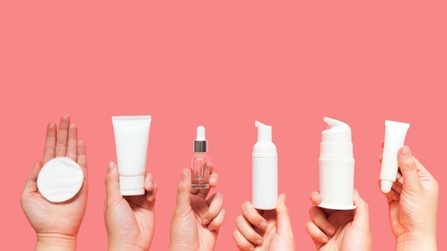 Ilustrasi produk skincare. Foto: Shutterstock