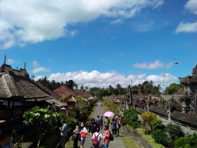 Suasana Desa Adat Penglipuran, Bali, Kamis (17/3) Foto: Wisnu Prasetiyo/kumparan