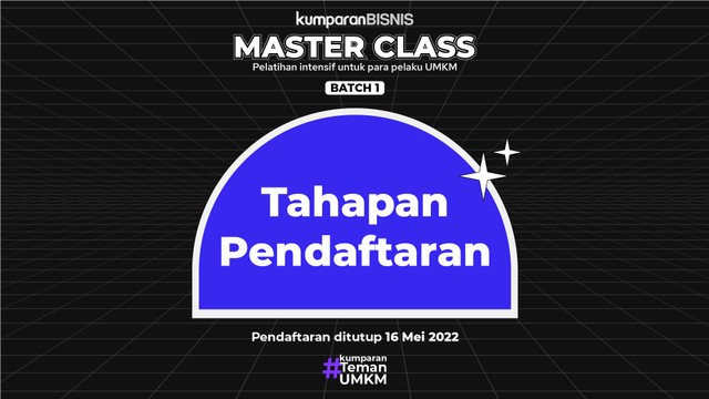 Master Class 2022. Foto: kumparan