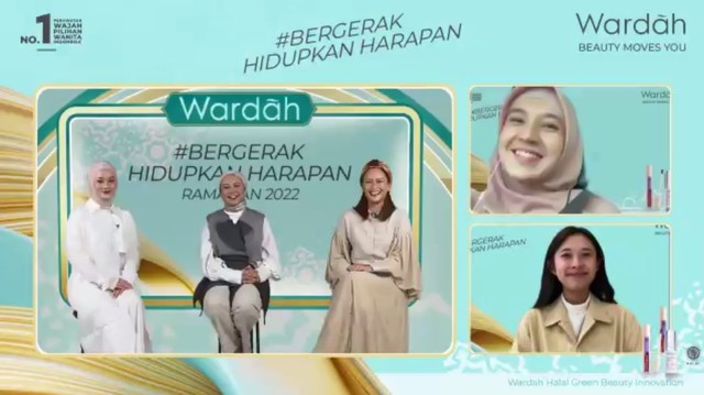 Kampanye Wardah untuk bulan Ramadan dengan hastag #BergerakHidupkanHarapan