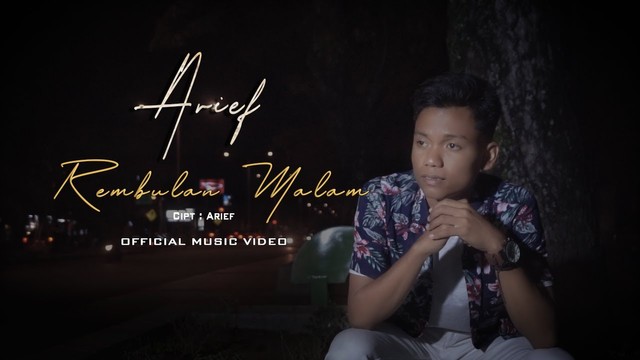 Ilustrasi tangkapan layar video musik Rembulan Malam oleh Arief. Foto: YouTube/Man Production Studio