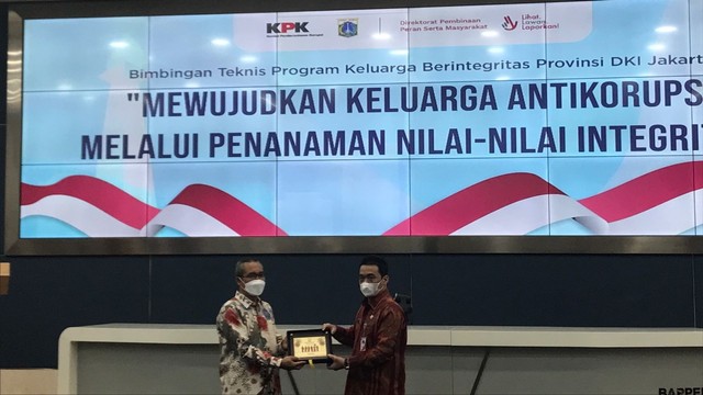 KPK Sosialisasi Keluarga Berintegritasi di Pemprov DKI Jakarta, Kamis (17/3). Foto: Dok. Istimewa