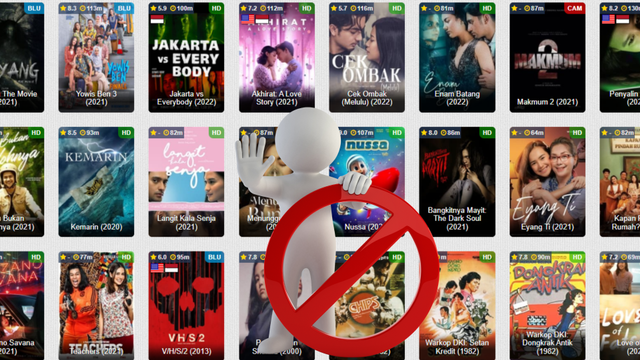 Website Film Ilegal, Sumber: Dokumen Pribadi/Nur Muhammad Mahdi Ulil Azmi