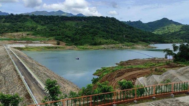 Bendungan Napu  Gete di di Desa Ilimedo, Kecamatan Waiblama Kabupaten Sikka. Foto : Istimewa