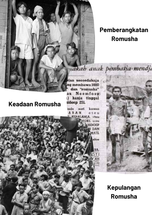 Sumber : Dokumen Pribadi (Keadaan Romusha)