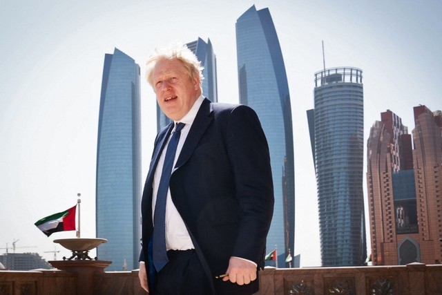Perdana Menteri Inggris Boris Johnson. Foto: Stefan Rousseau/POOL/AFP