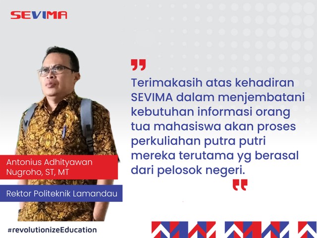 Direktur Politeknik Lamandau, Antonius Adhityawan Nugroho, ST, MT