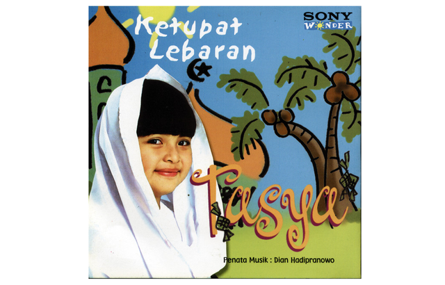 Ilustrasi sampul album Ketupat Lebaran oleh Tasya. Foto: Spotify