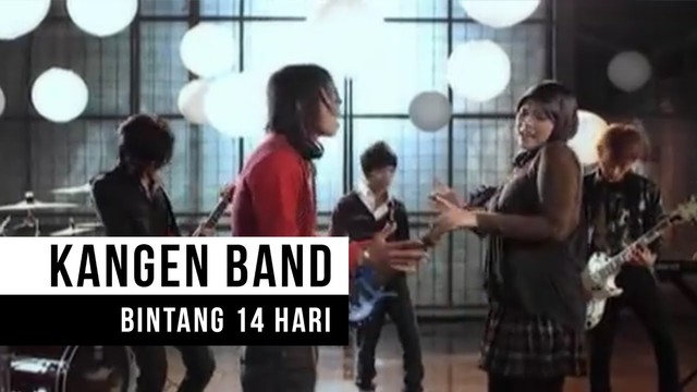 Ilustrasi tangkapan layar video klip Bintang 14 Hari oleh Kangen Band. Foto: YouTube/Warner Music Indonesia