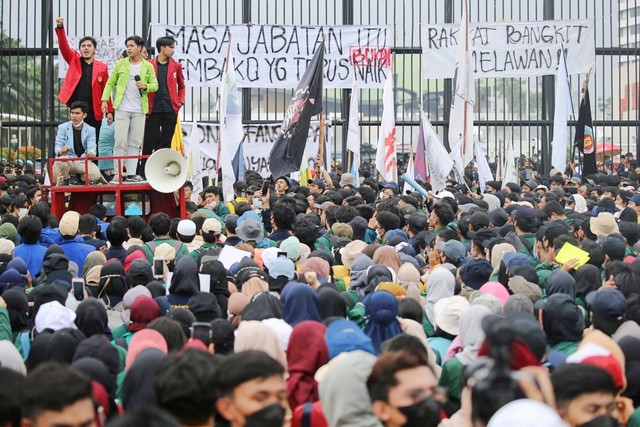 Kapolda Metro: Terima Kasih Mahasiswa Sudah Demo dengan Damai (25459)