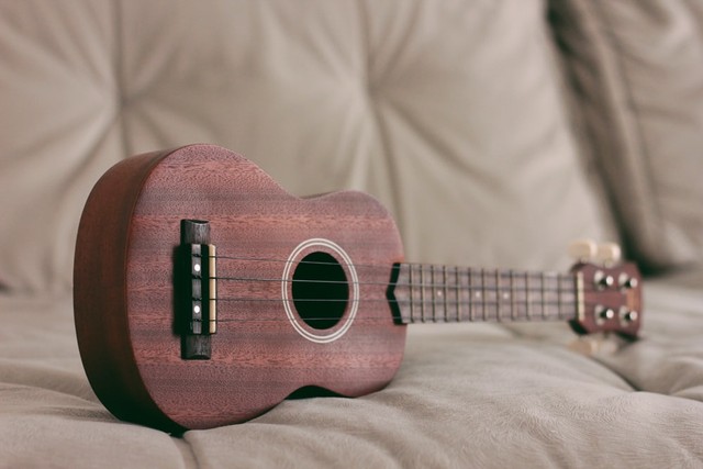 Ilustrasi cara main ukulele, sumber gambar: https://www.unsplash.com/