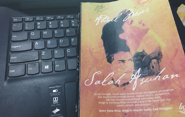 Foto pribadi: Novel Salah Asuhan