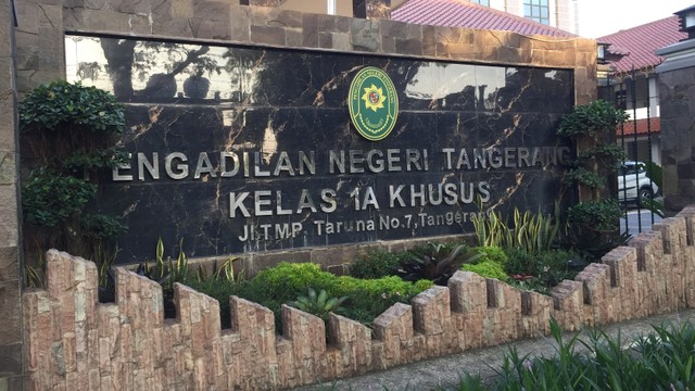 Pengadilan Negeri Tangerang. Foto: Agaton Kenshanahan/kumparan