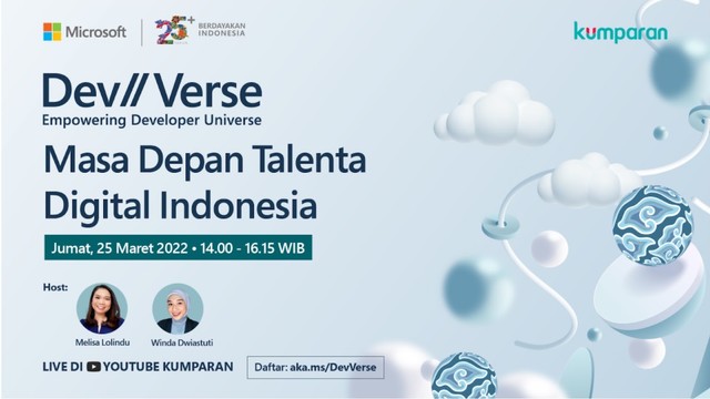 Microsoft Indonesia gelar acara Dev//Verse: Empowering Developer Universe. Foto: Microsoft Indonesia