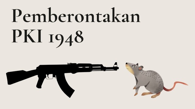 Ilustrasi pemberontakan PKI 1948 di Madiun. Dok: Pribadi.