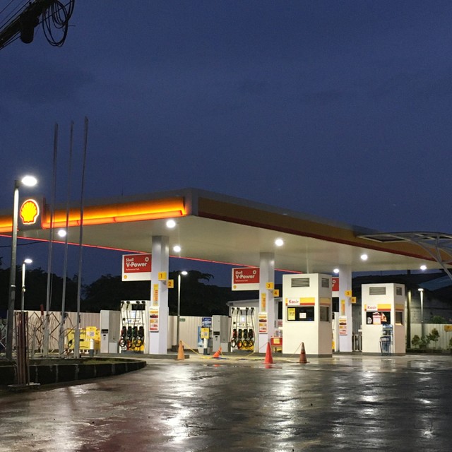 Ilustrasi SPBU Shell. Foto: Sena Pratama/kumparan