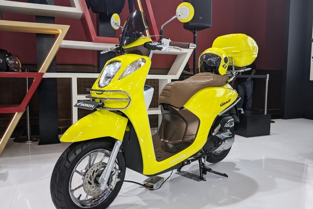 Modifikasi Honda Genio di IIMS Hybrid 2022. Foto: Sena Pratama/kumparan