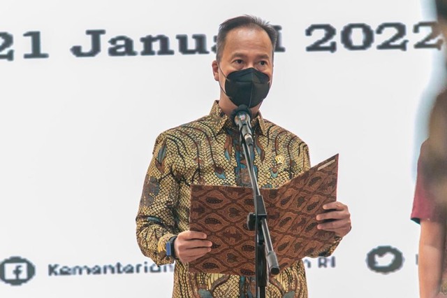 Menteri Perindustrian Agus Gumiwang Kartasasmita di Jakarta.  Foto: Dok. Kemenperin