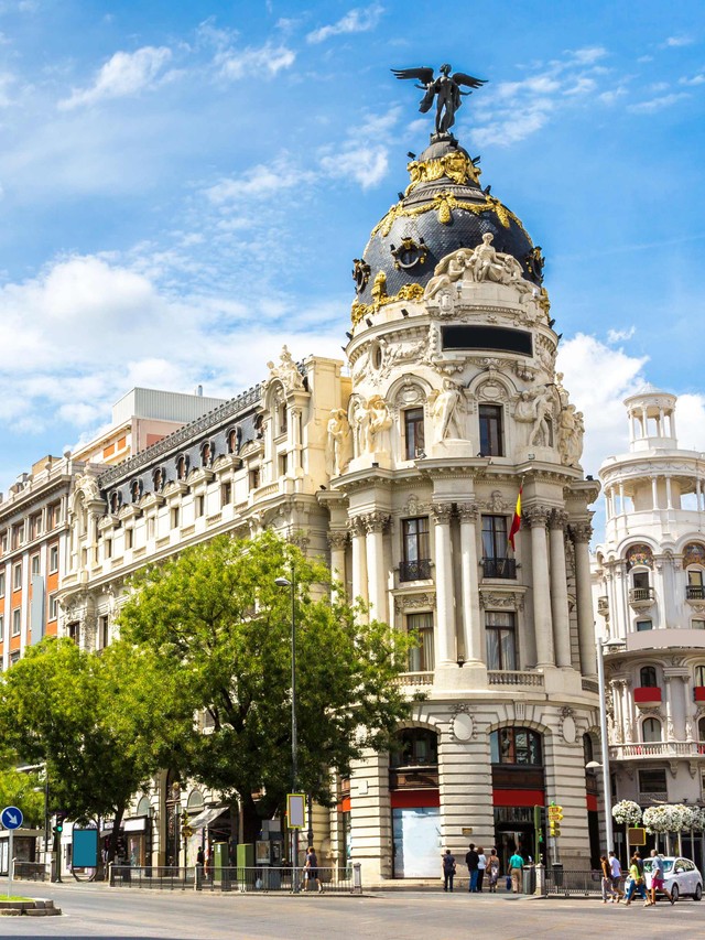 Ilustrasi Kota Madrid, Spanyol. Foto: S-F/Shutterstock