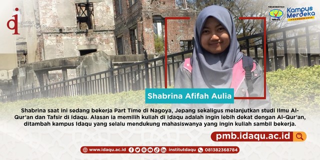 Shabrina Afifah Aulia, sumber dokumentasi idaqu