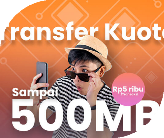 Cara transfer paket data Telkomsel di myTelkomsel. Foto: Telkomsel