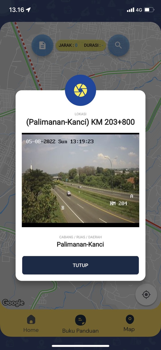Situasi arus lalu lintas ruas tol Semarang hingga Cikampek lancar, Minggu (8/5/2022). Foto: Travoy Jasa Marga