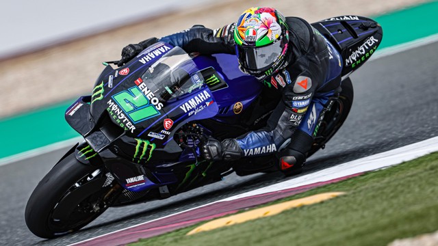 Franco Morbidelli, pebalap Monster Energy Yamaha MotoGP. Foto: Twitter/@YamahaMotoGP